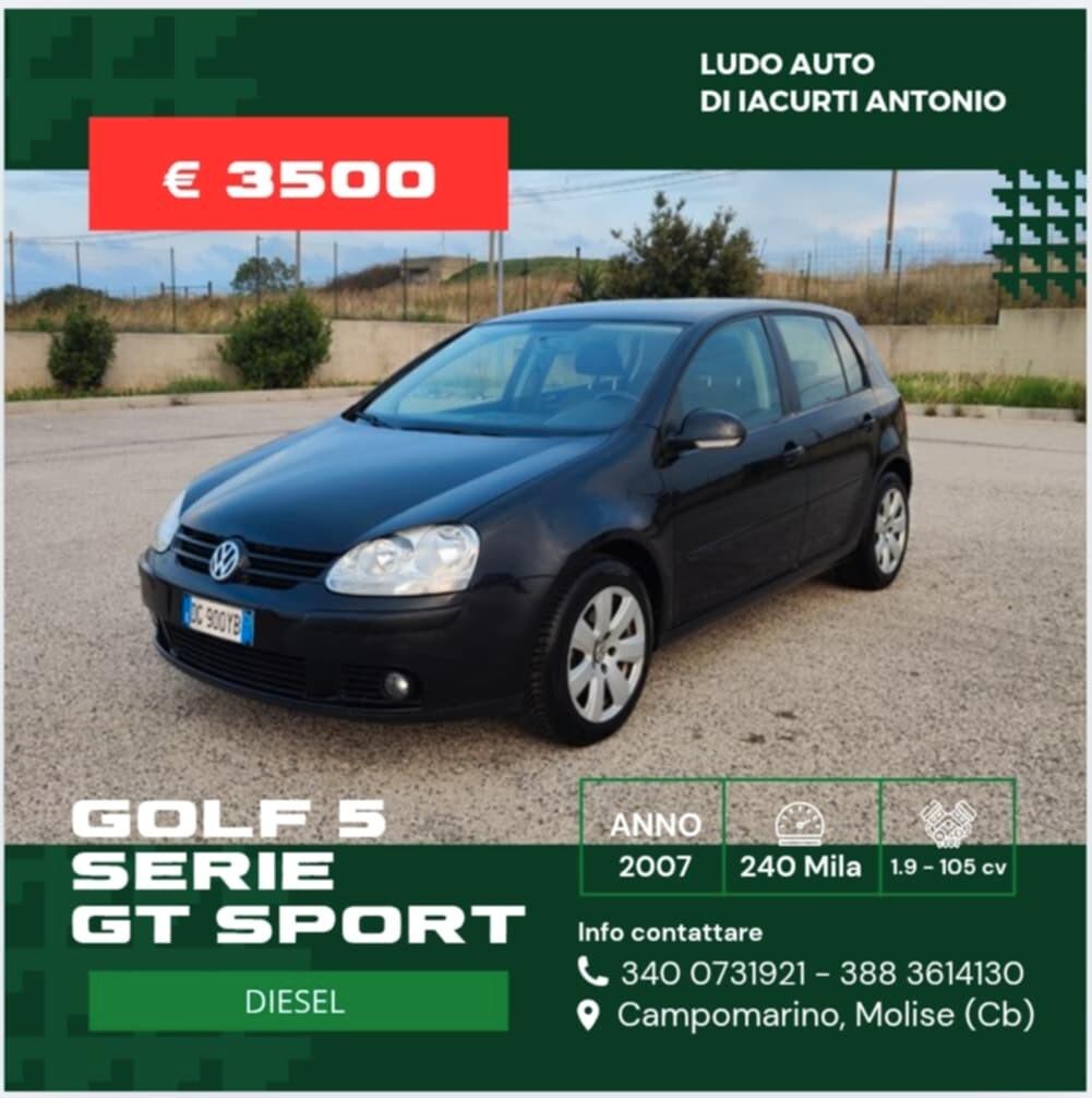 Volkswagen Golf 2.0 TDI DPF 4mot. 5p. GT Sport