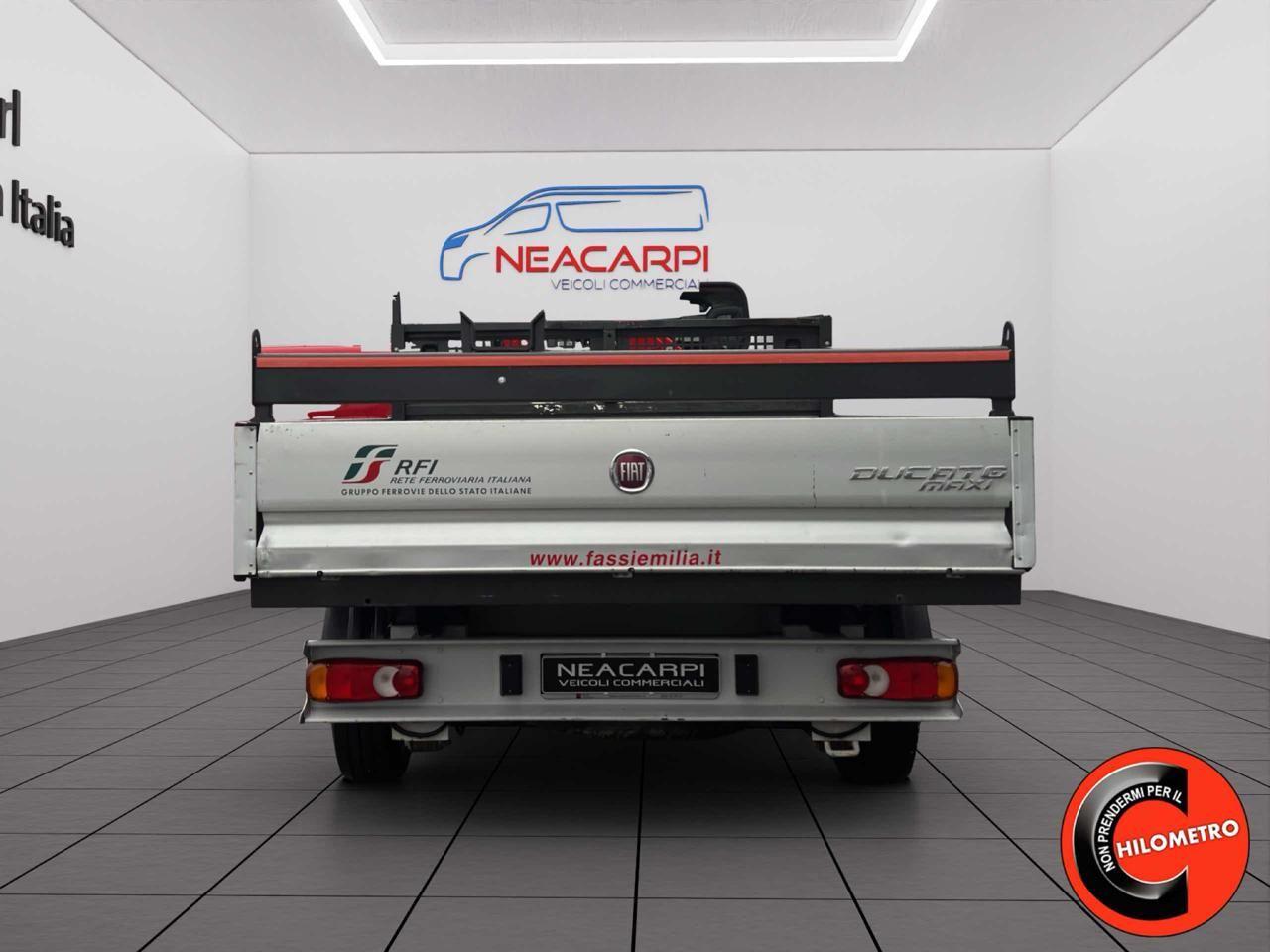 Fiat Ducato MAXI 2.3 MJT 130CV CASSONE GRU FASSI DOPPIA CABINA