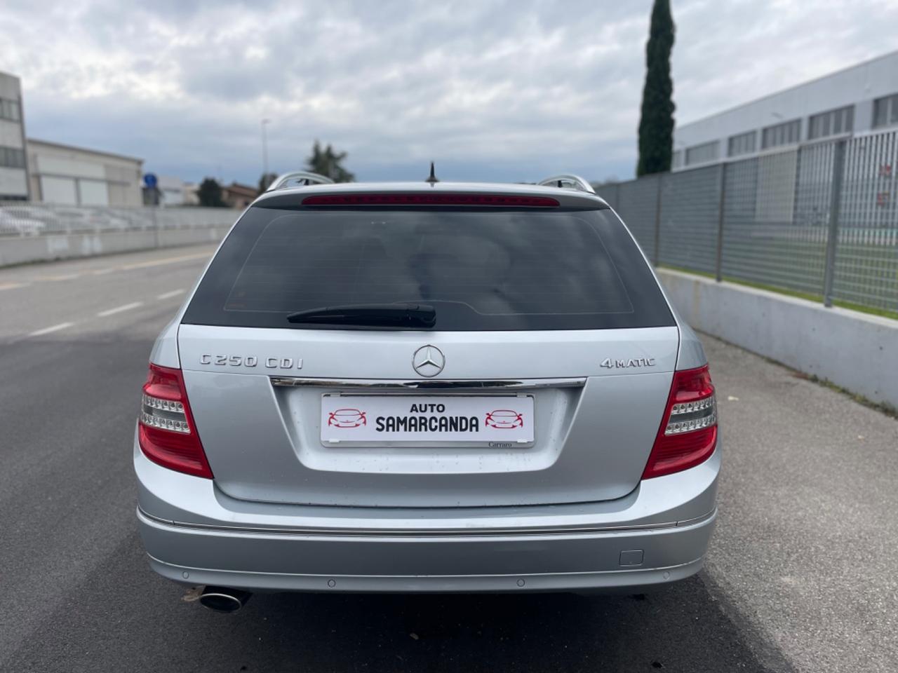 Mercedes-benz C 250 CDI 4 Matic 4X4 2011 Euro 5