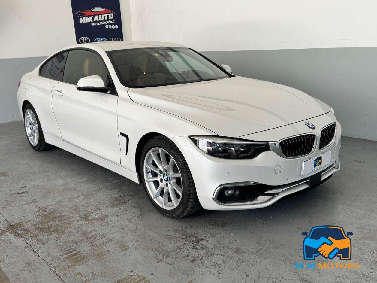 BMW 420 i Coupe Luxury auto TAGLIANDI BMW
