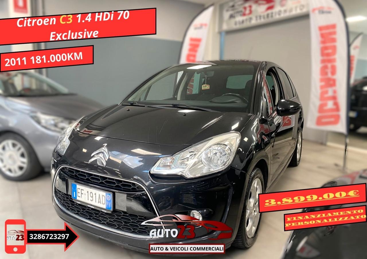 Citroen C3 1.4 HDi 70 Exclusive