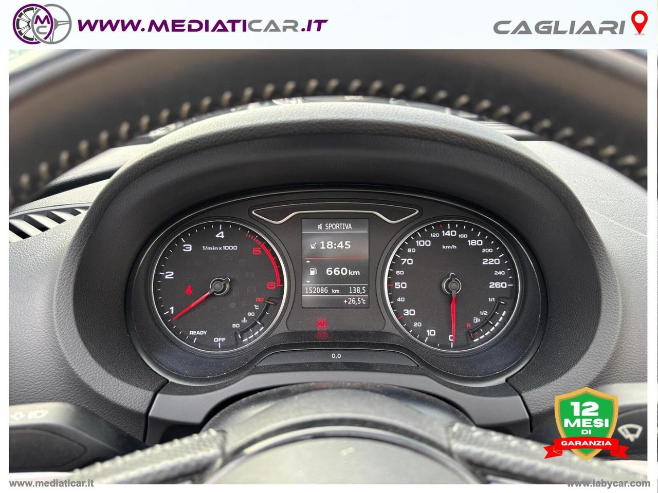 AUDI A3 Cabrio 1.6 TDI clean diesel Attract.