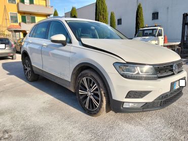 VW Tiguan 2.0 TDI 150cv 2016 SINISTRATA