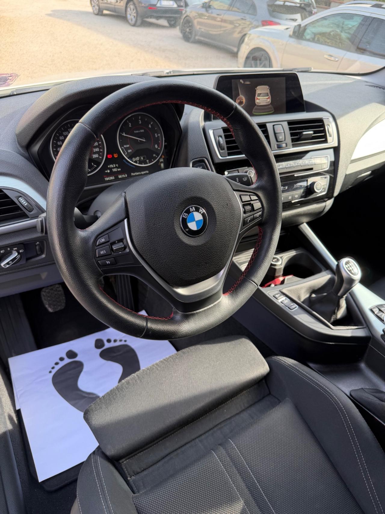 Bmw 116d 5p. SPORT KMCERT GARANZ UNICOPR