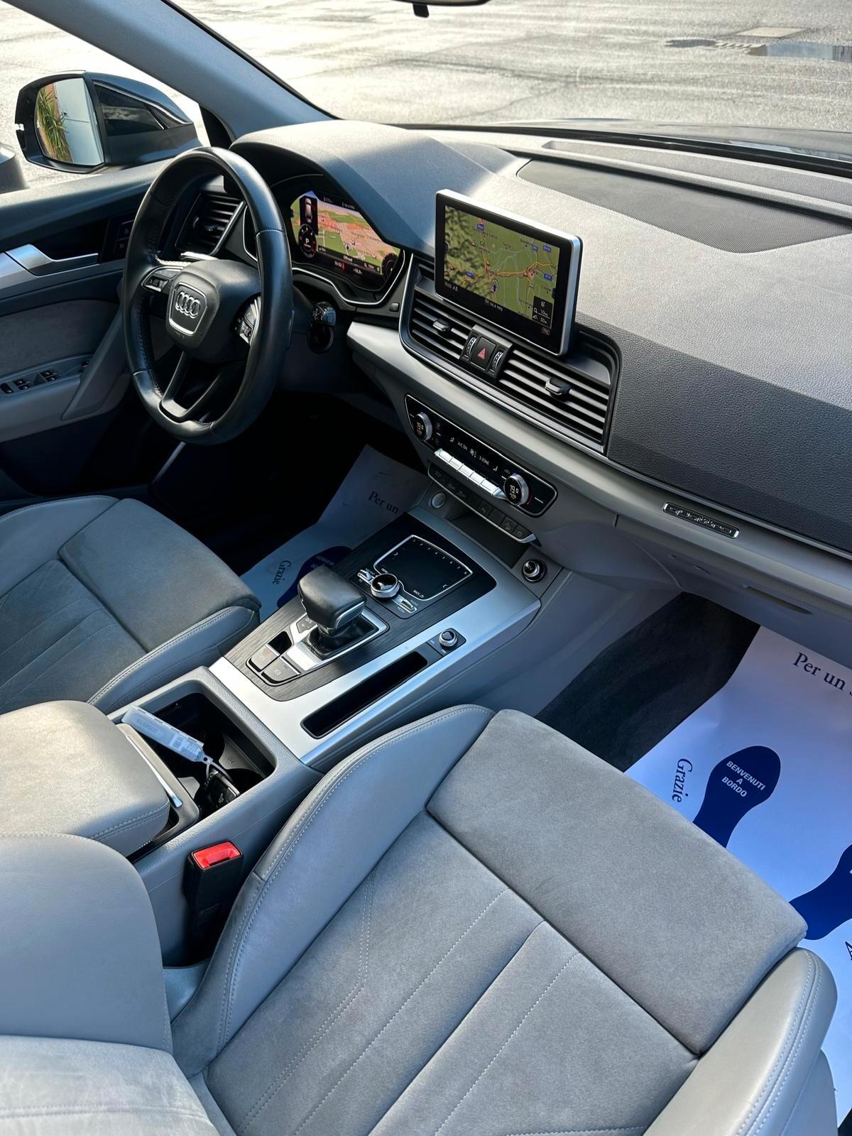 Audi Q5 40 TDI quattro S tronic line plus TETTO APRIBILE INTERNO PELLE MISTO ALCANTARA