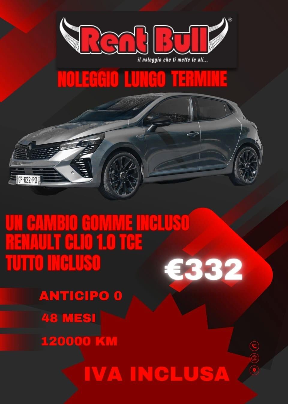 NOLEGGIO A LUNGO TERMINE RENAULT CLIO