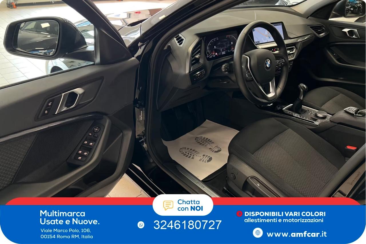 Bmw 118d 5p. Advantage Cambio Manuale Navi Pdc