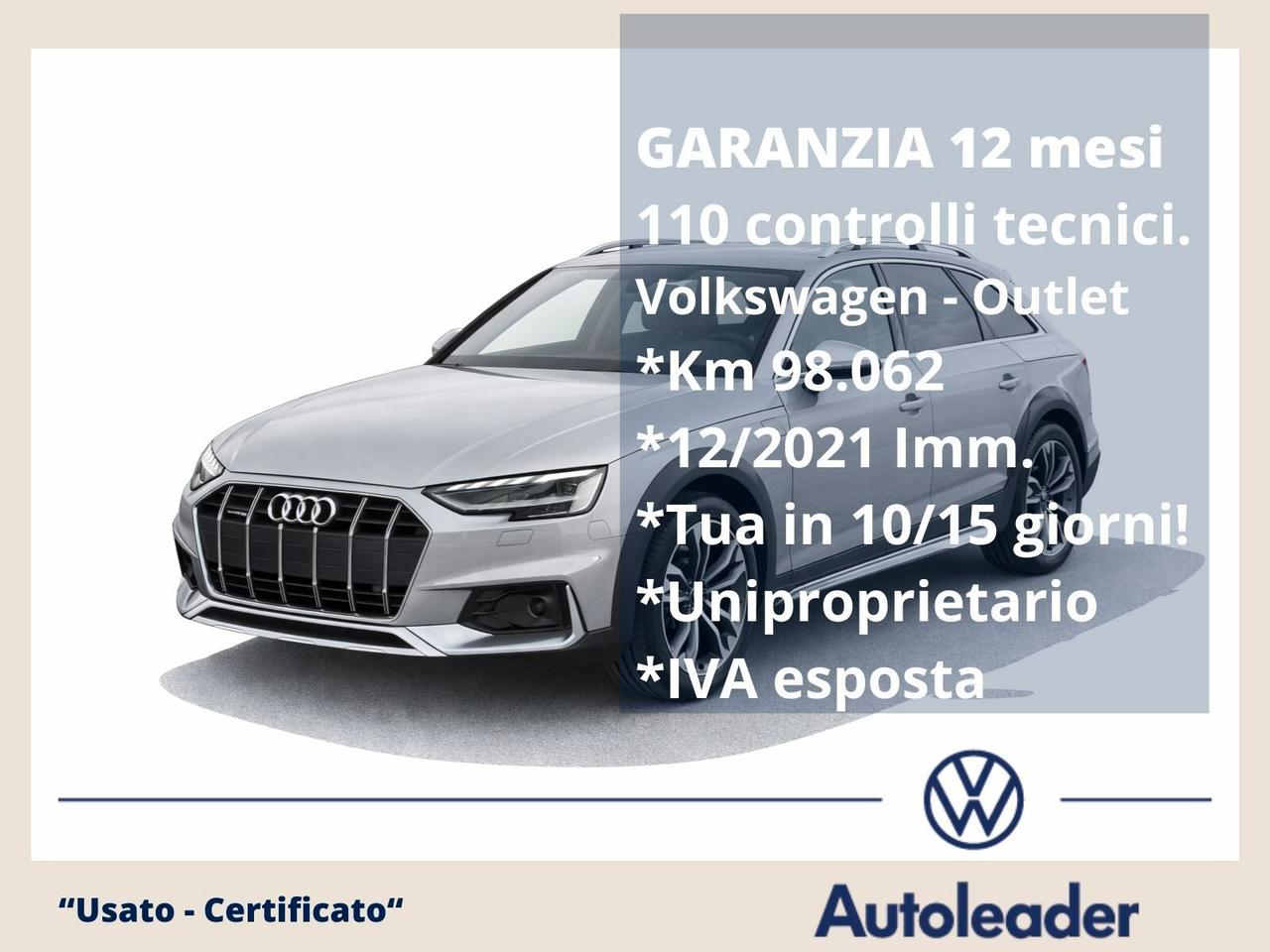 Audi A4 allroad 40 TDI 204 CV S tronic Business Evolution