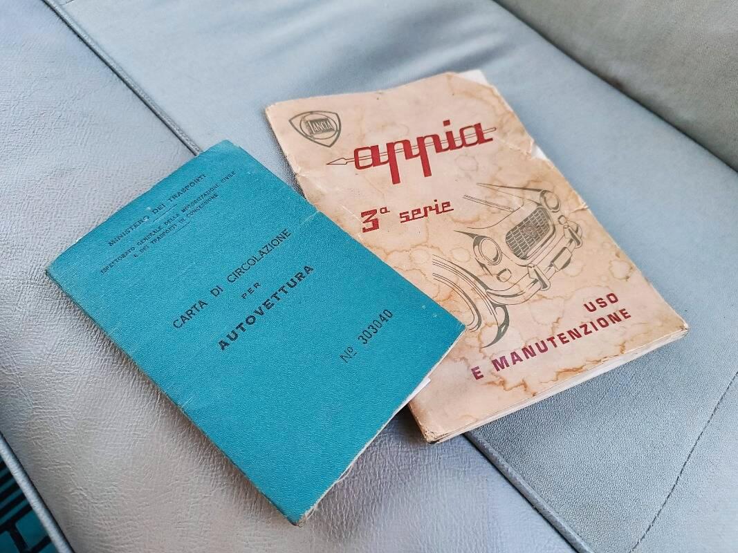 Lancia APPIA III SERIE (80807) 1960 iscritta ASI