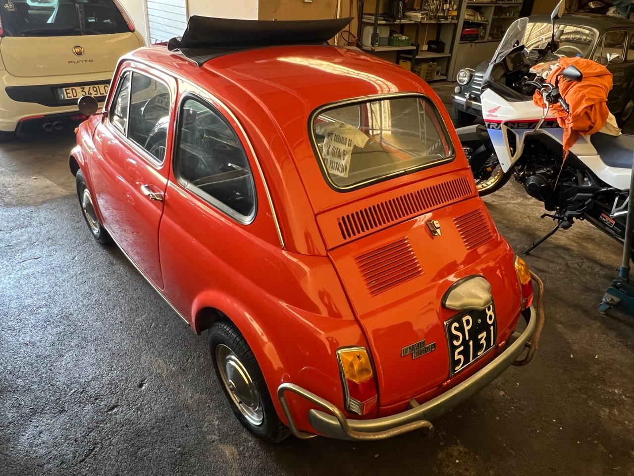 Fiat 500L 499cc DOCUMENTI ORIGINALI D’EPOCA