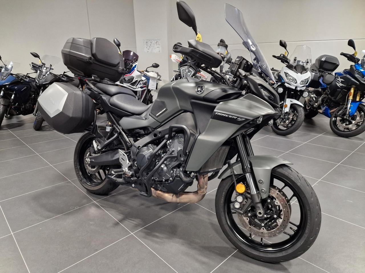 Yamaha Tracer 9 Verde Kamo 2021