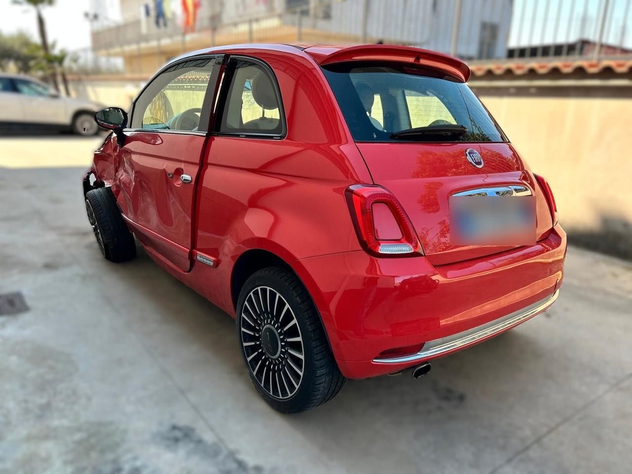 Fiat 500 1.2 Benzina - 2016 Incidentata