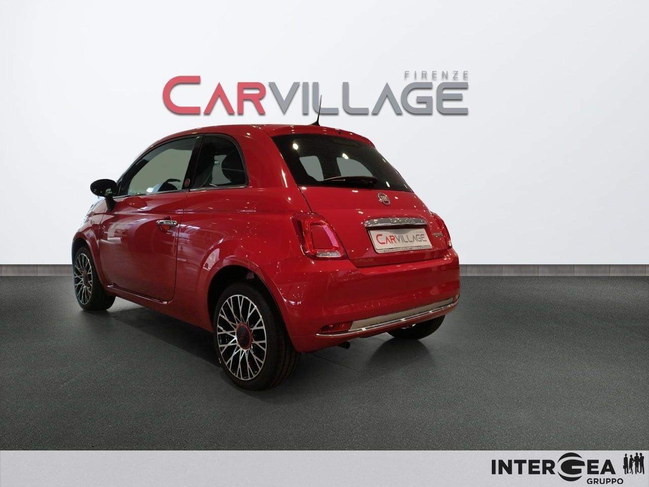 FIAT 500 1.0 hybrid (Red) 70cv