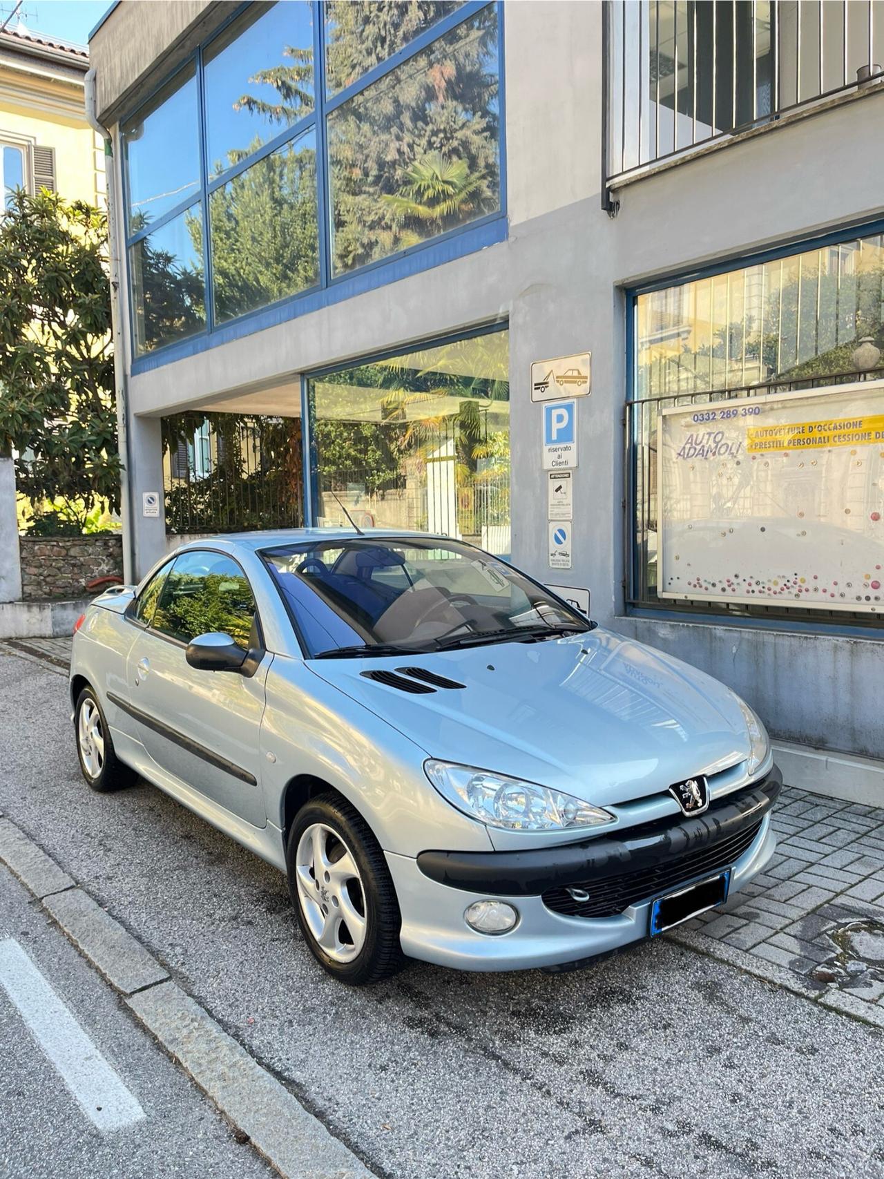 PEUGEOT 206 CC - 1.6 16V CABRIO - BENZINA - ANCHE PER NEOPATENTATI