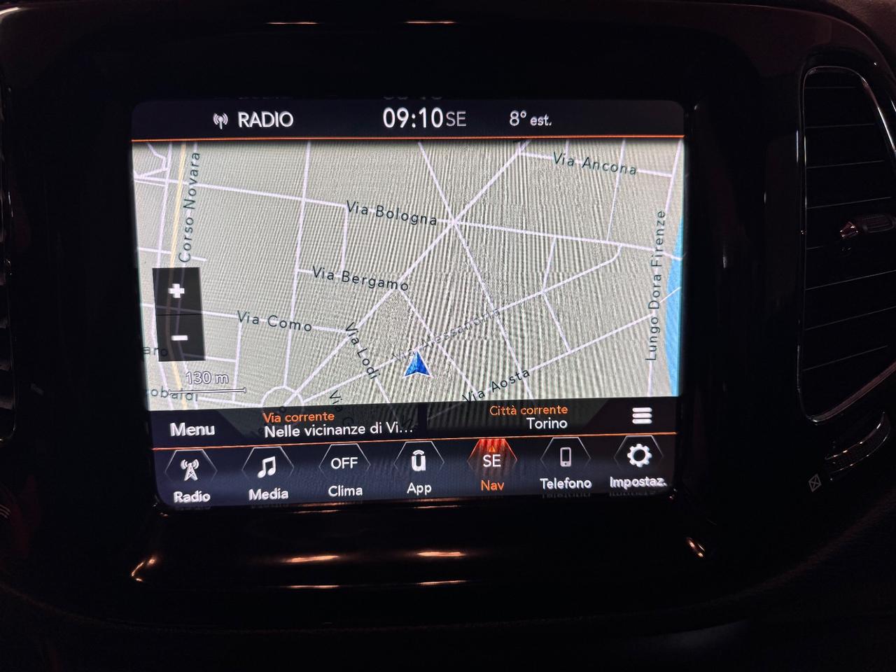 Jeep Compass 2.0 Multijet II 170 CV aut. 4WD Limited