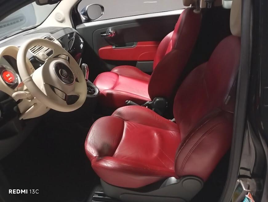 FIAT 500 DEL 2008 BENZINA CAMBIO AUTOMATICO TETTO APRIBILE