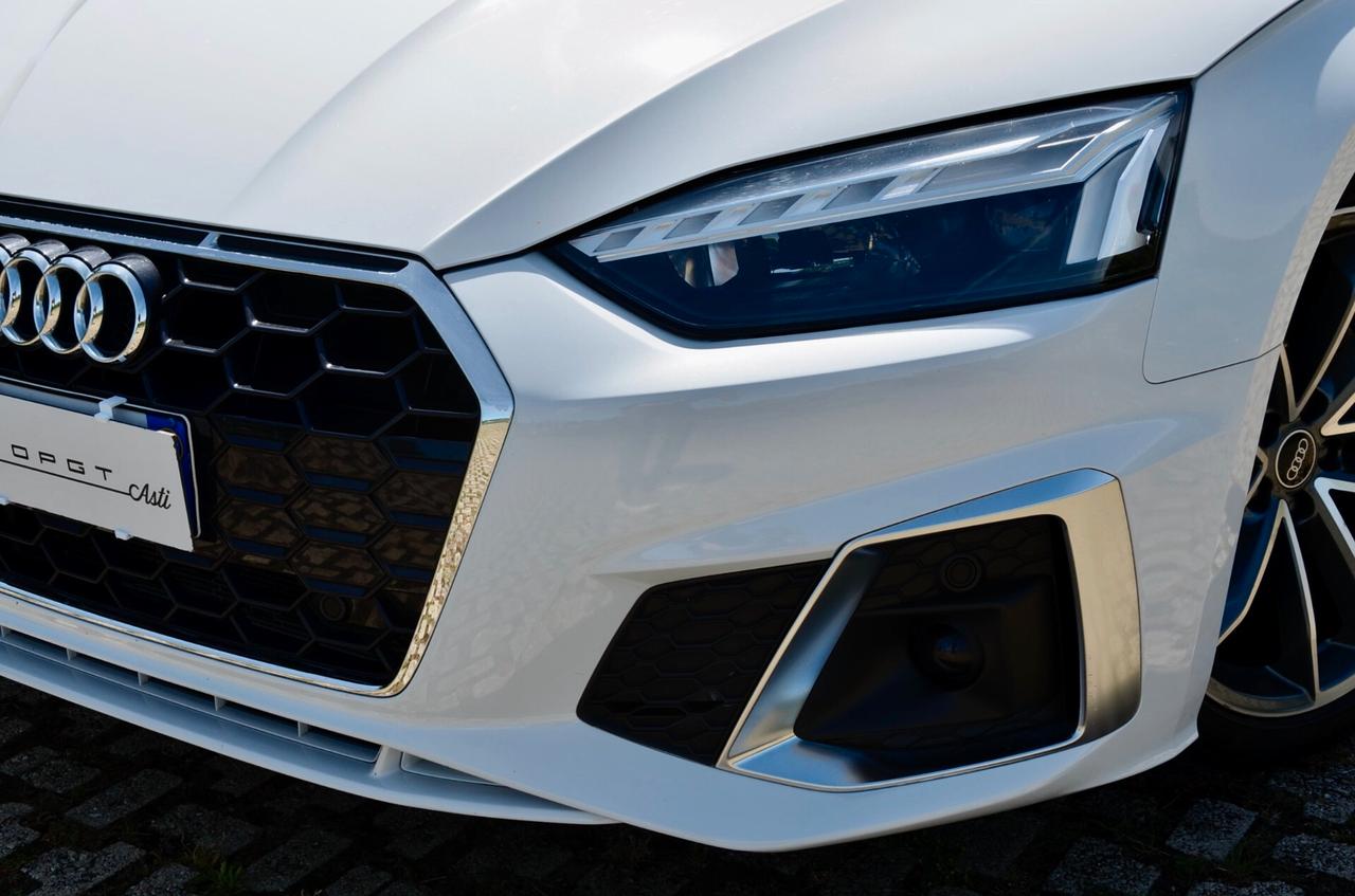 AUDI A5 SPORTBACK 35 2.0 TDI MHEV S-LINE 163 cv S-TRONIC, GARANZIA UFF AUDI, UFF ITALIANA, TUTTI SERVICE AUDI, IVA ESPOSTA, EURO 6D, MATRIX, RETROCAMERA, PERMUTE