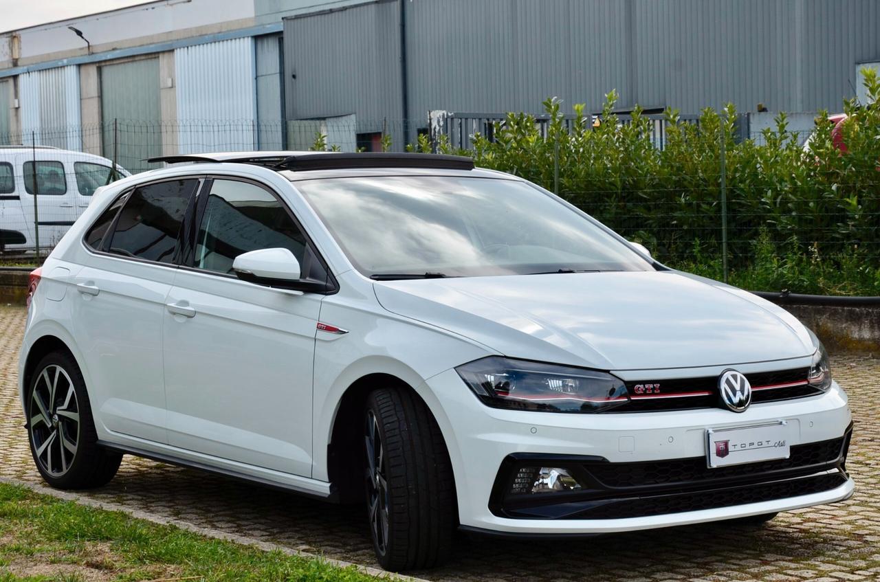 VOLKSWAGEN POLO GTI 5p 2.0 TSI 200cv DSG, UFF ITALIANA, TETTO, EURO 6D, FARI LED, APPLE ANDROID, PERMUTE