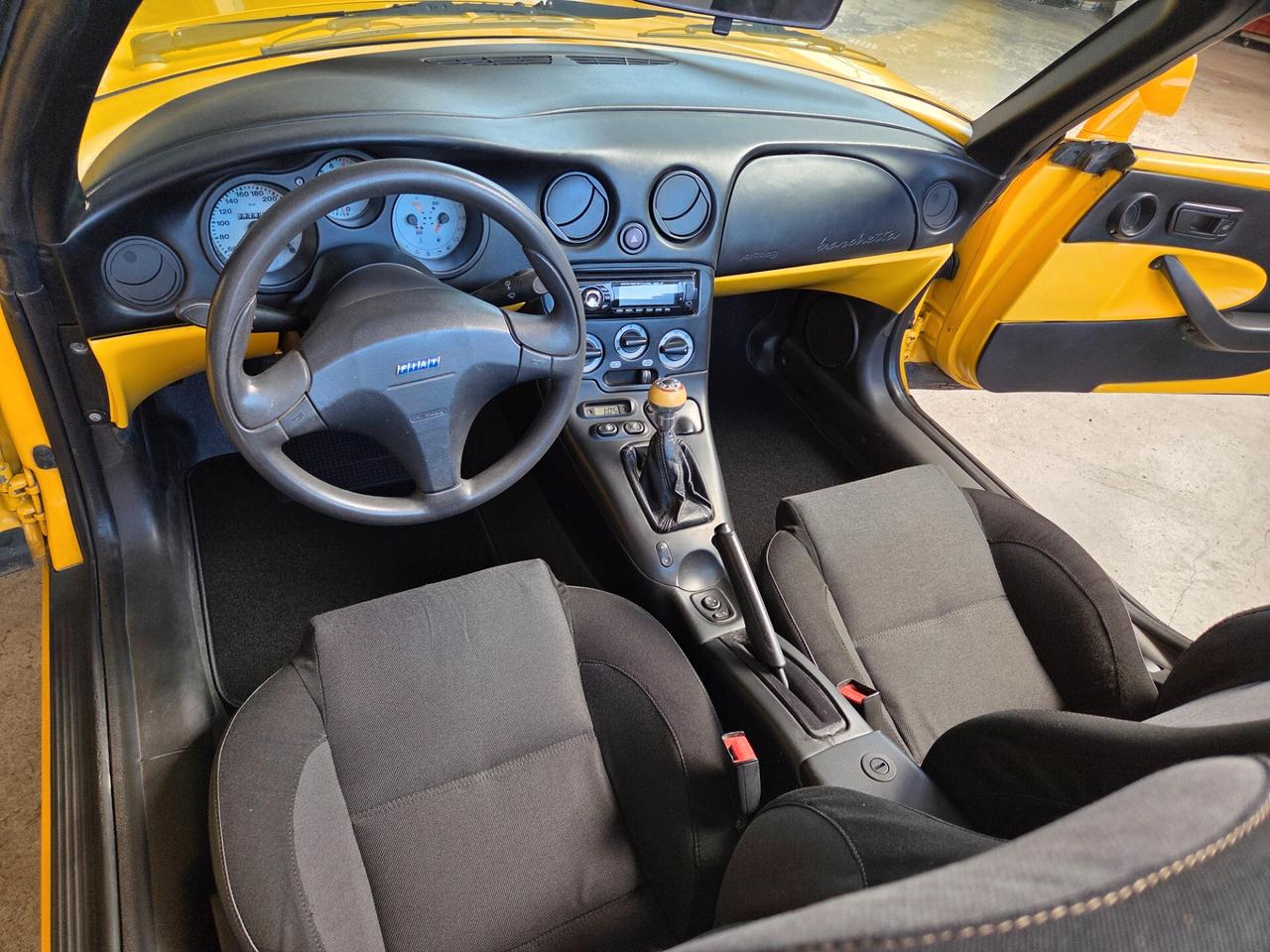 Fiat Barchetta 1.8 16V Gialla Cabrio iscritta ASI, solo 82.000 km!