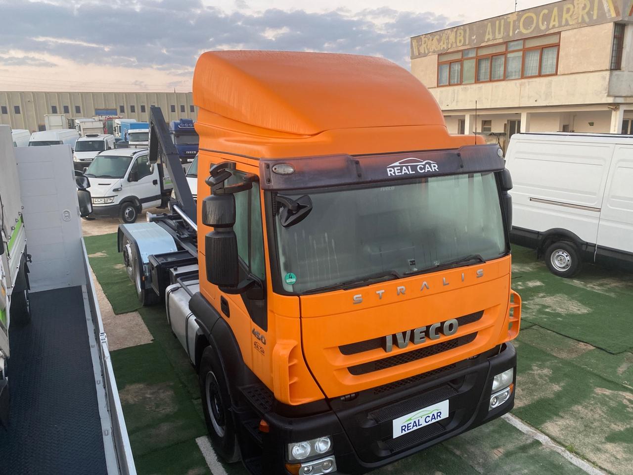 Iveco Stralis 450 Gancio Scarrabile 3 Assi