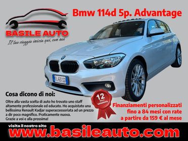 Bmw 114 114d 5p. Advantage