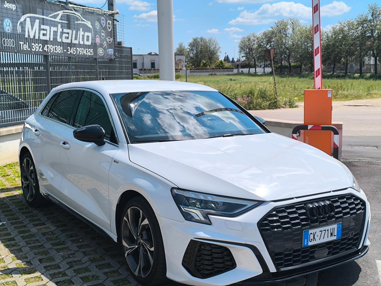 AUDI A3 35 S-LINE 2.0 TDI 150cv 11/2022 COCKPIT/LED/NAV