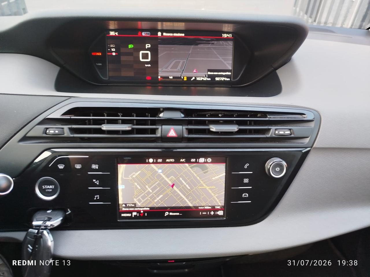 Citroen Grand C4 SpaceTourer 1.5hdi- AT8-7 POSTI *PREZZO VERO* UNIPRO- KM CERTI