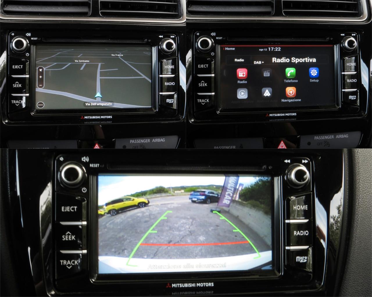 Mitsubishi ASX 1.6 Inform bi-fuel Gpl. km 107.000. navi/retrocamera/android-carplay