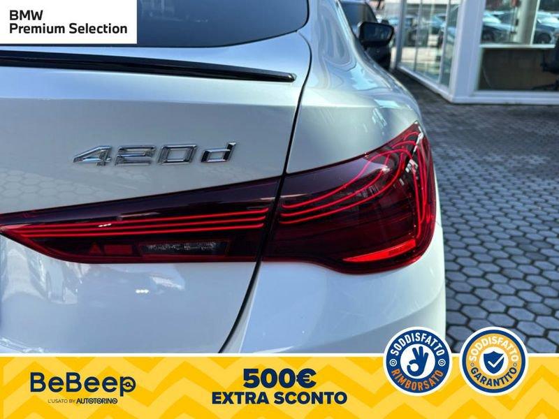 BMW Serie 4 Gran Coupé 420D GRAN COUPE MHEV 48V XDRIVE MSPORT PRO AUTO