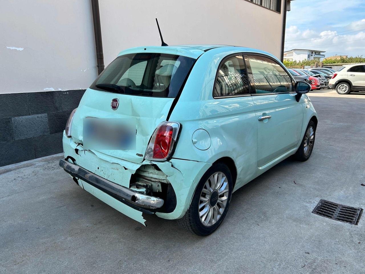 Fiat 500 1.2 Benz/GPL - 2015 Incidentata