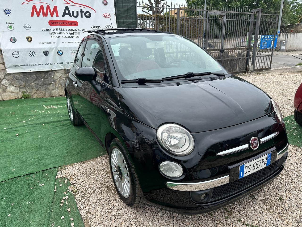 Fiat 500 1.3 diesel 2008 tetto apribile GARANTITA