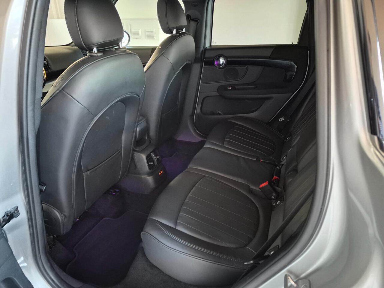 MINI Cooper Countryman PELLE TETTO APRIBILE PANORAMICO LED NAVI APPLE CAR PLAY RETROCAM.
