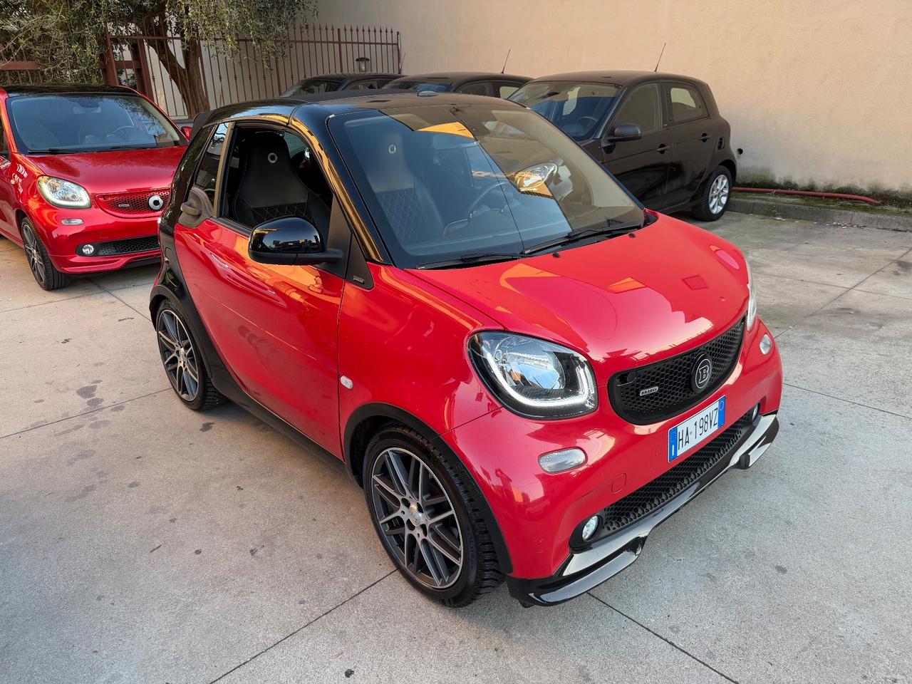 Smart ForTwo 90 0.9 Turbo twinamic cabrio Brabus edition