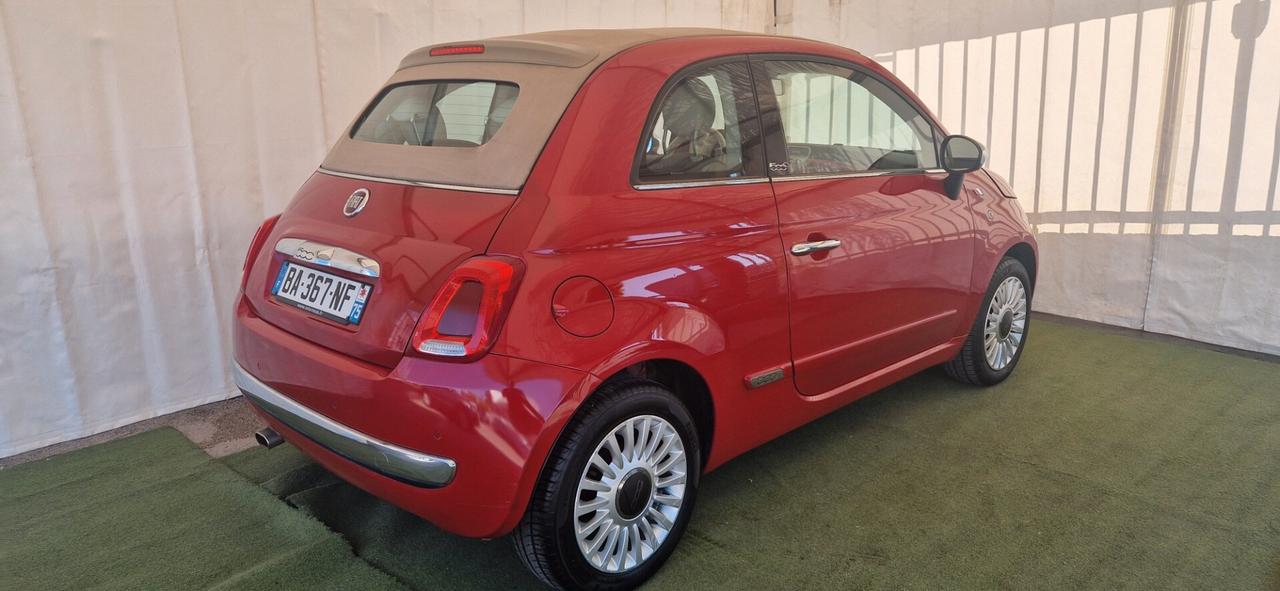 FIAT 500C BENZINA 1.2 69CV CABRIOLET 10/2010