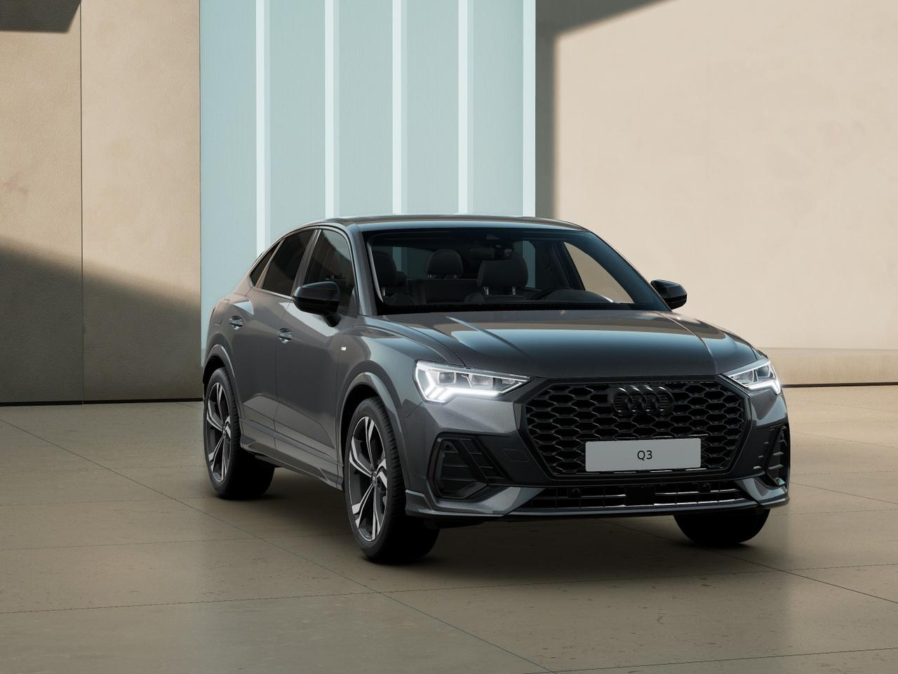 Audi Q3 sportback 35 2.0 tdi identity black s-tronic