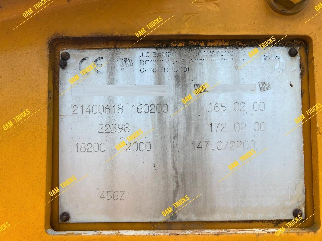 JCB 456 B pala gommata