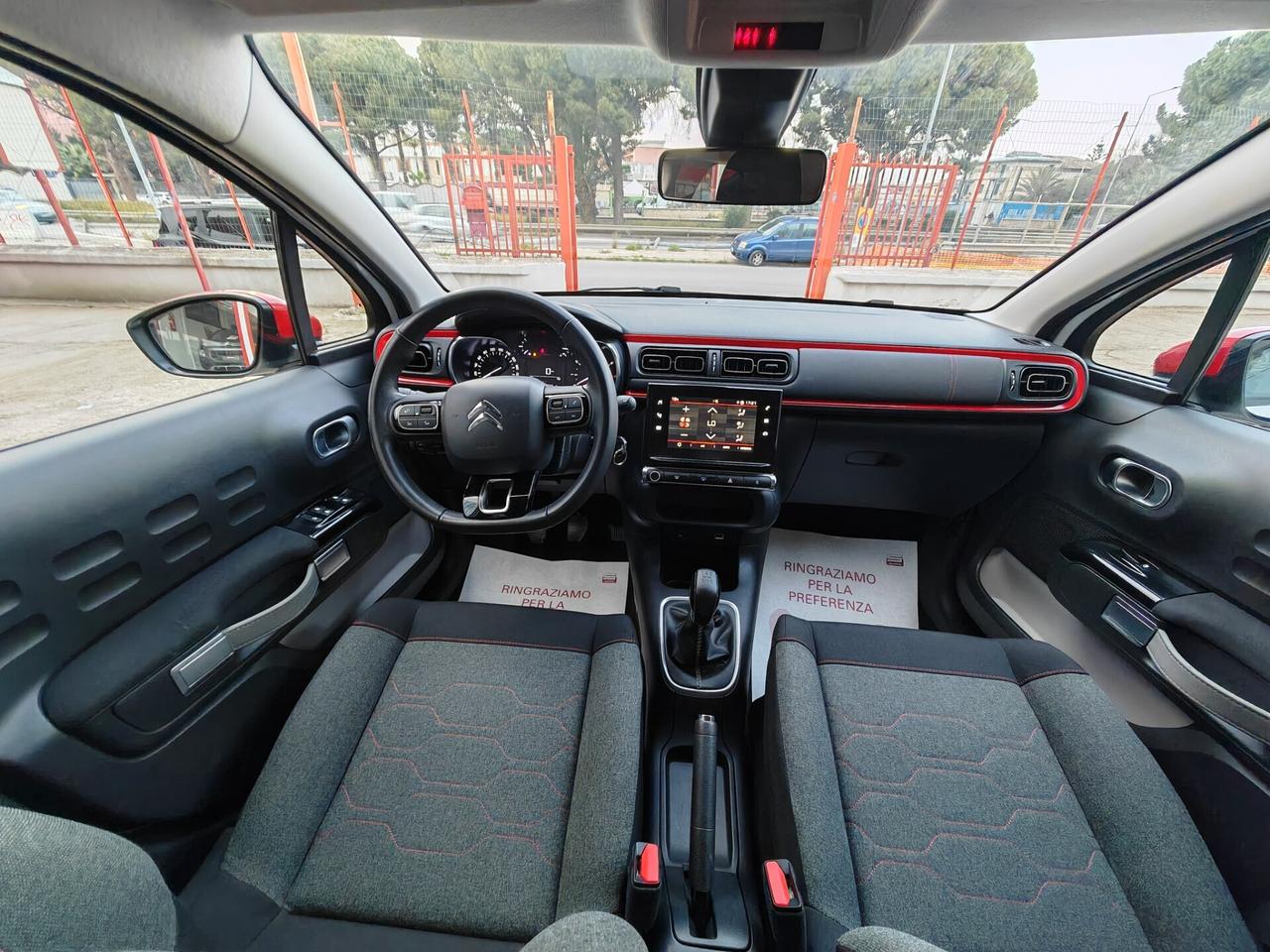 Citroen C3 1,2 benzina 02/2019 cv83