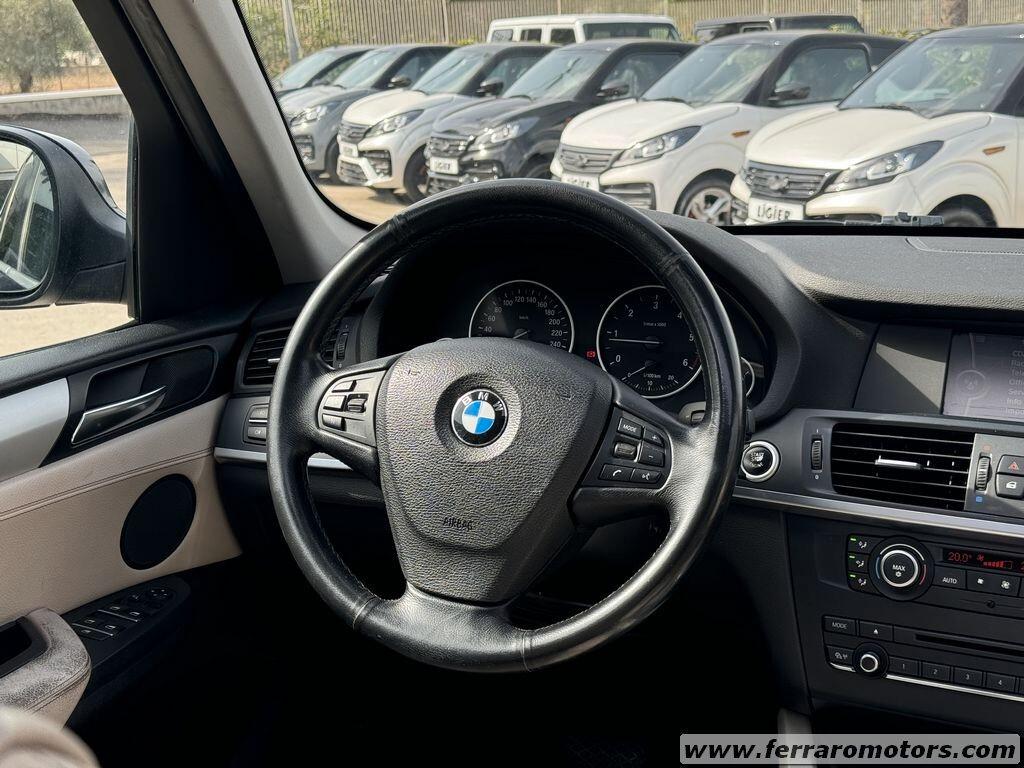 BMW X3 X-DRIVE 184CV TETTO PAMORAMICO A SOLI 109 EURO AL MESE