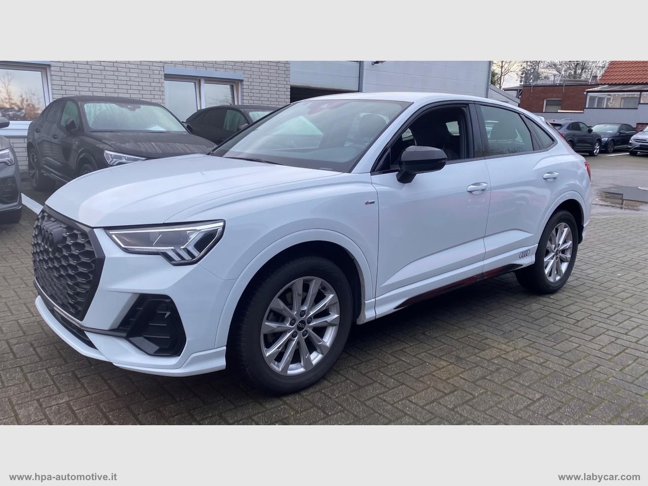 AUDI Q3 SPORTBACK 2.0TDI S-LINE LED SONOS PELLE NAVI RÌCAMERA 360