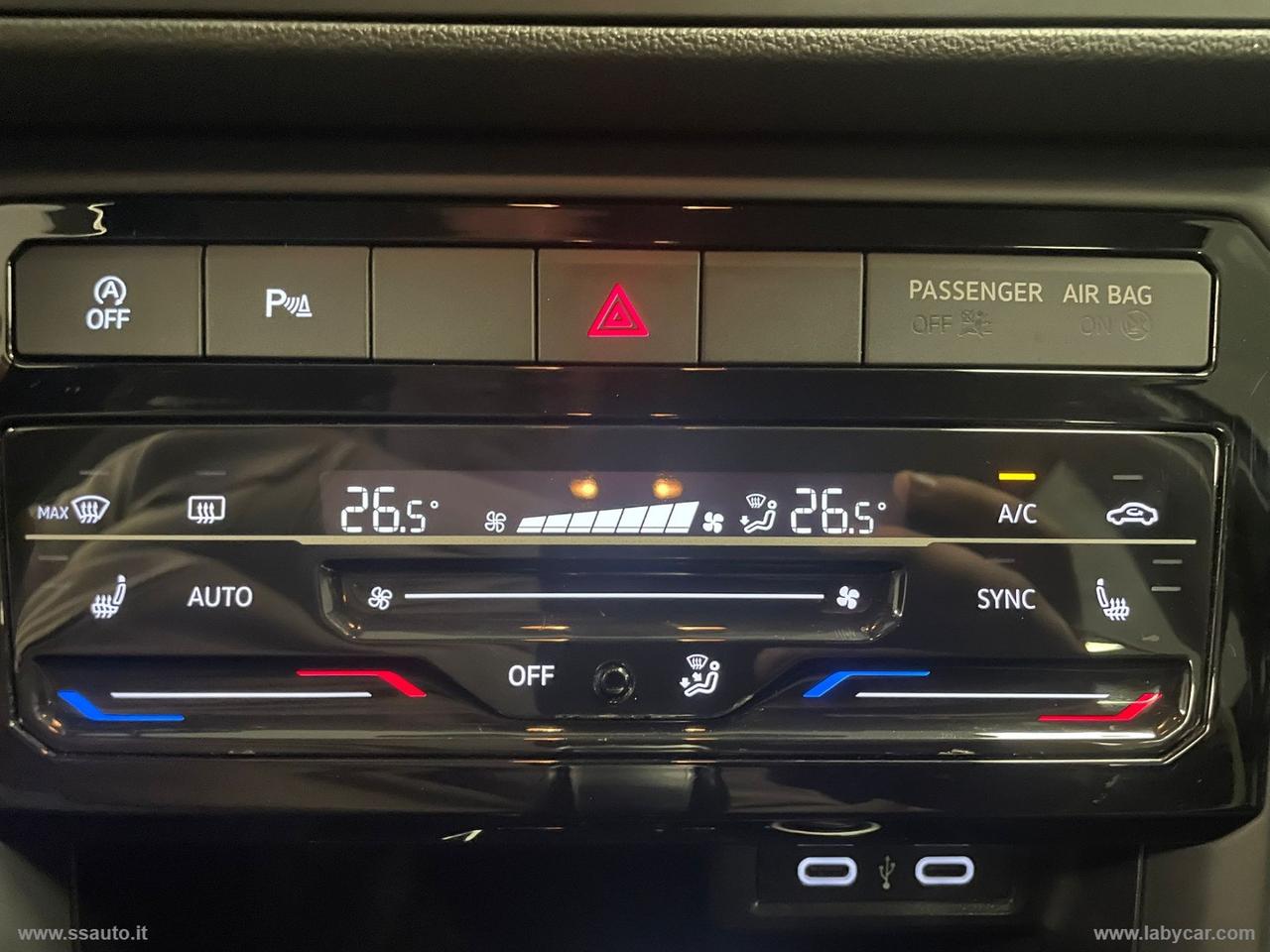 VOLKSWAGEN T-Cross 1.0 TSI 110 CV DSG Advanced