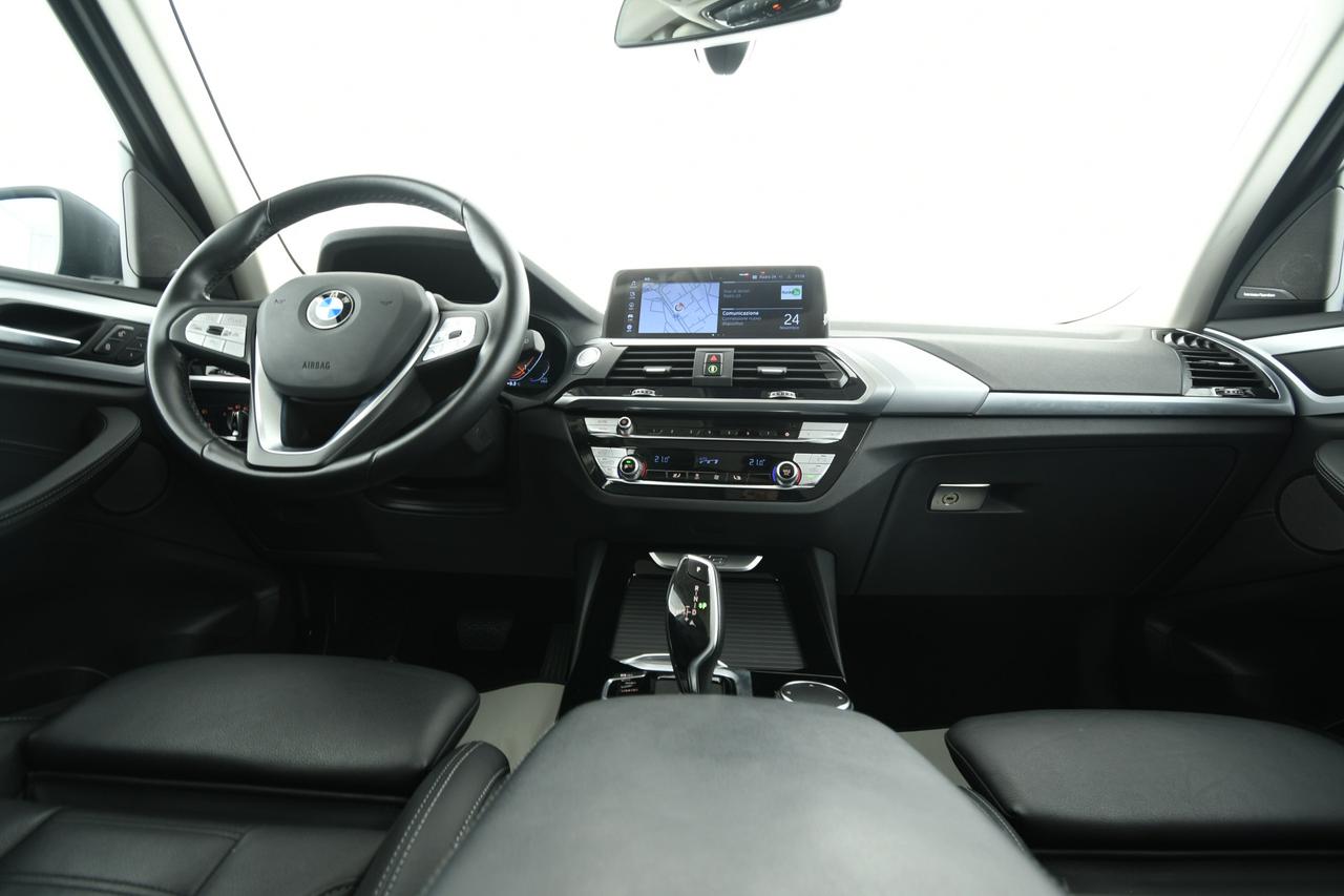 BMW X3 xdrive 20d mhev 48V auto GANCIO TRAINO+PELLE+C19"