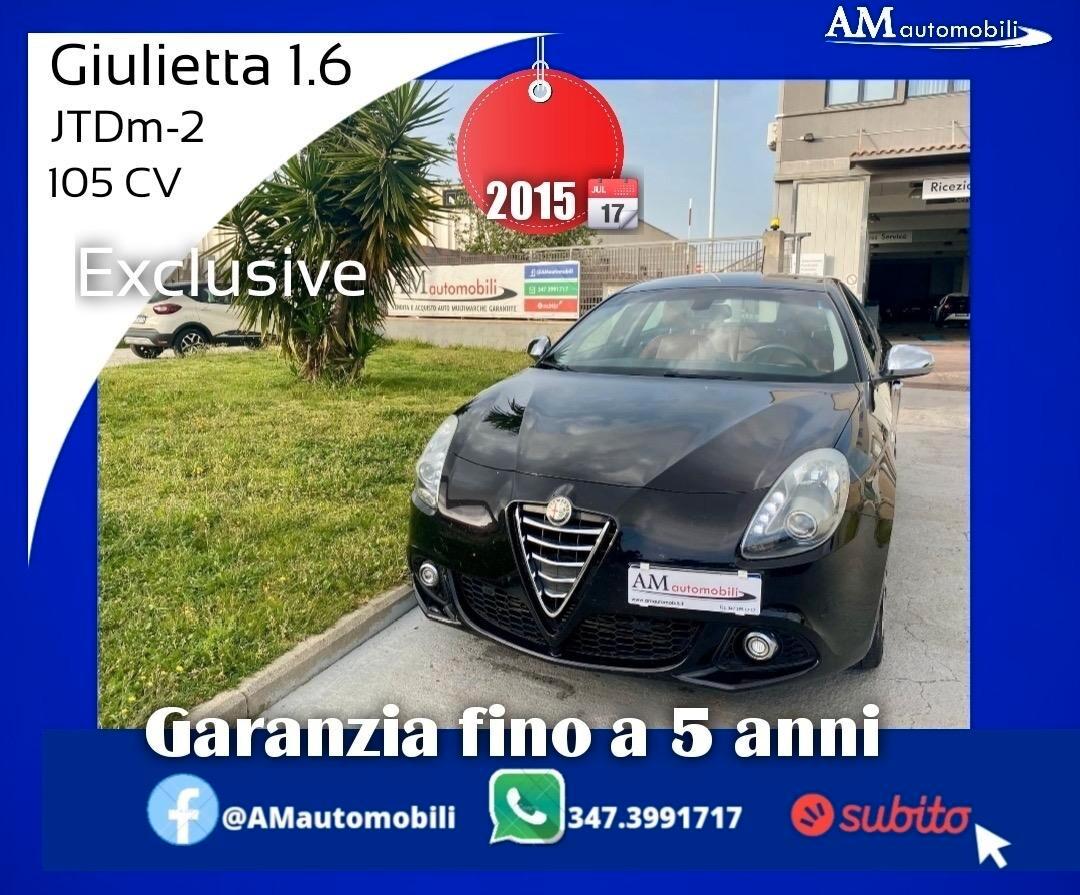Alfa Romeo Giulietta 1.6 JTDm-2 105 CV Exclusive