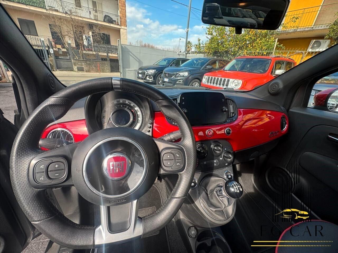 FIAT 500 1.2 LOUNGE 69 CV BENZ RED EDITION 05/2016