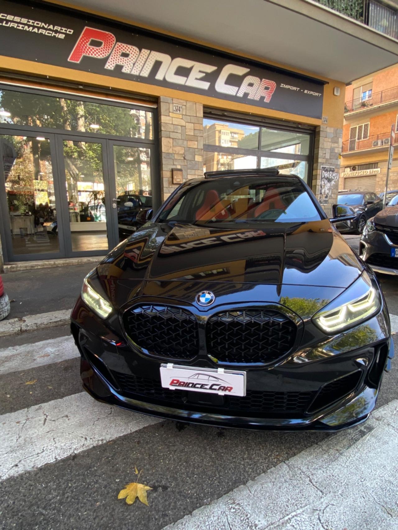 Bmw M 135i xDrive PERFORMANCE TETTO 19”H&K BLACK