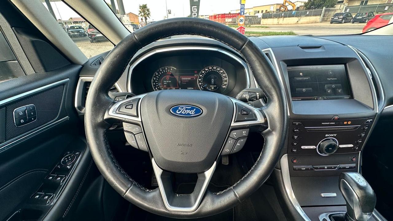 Ford S-Max 2.0 TDCi 150CV Start&Stop Powershift Titanium KM CERTIFICATI-UNICO PROPRIETARIO