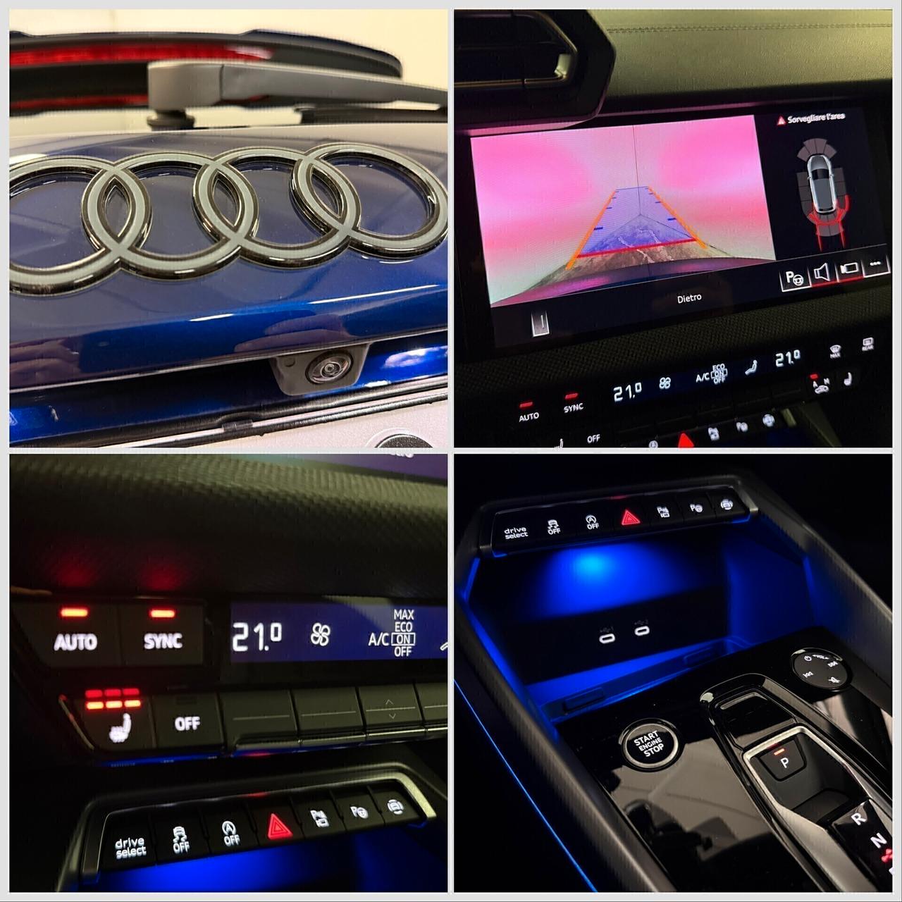Audi A3 Spb 1.5 Tfsi Mhev 150cv S-Tronic S line Edition Uff Italiana Garanzia e Service Audi * NESSUN VINCOLO DI FINANZIAMENTO *