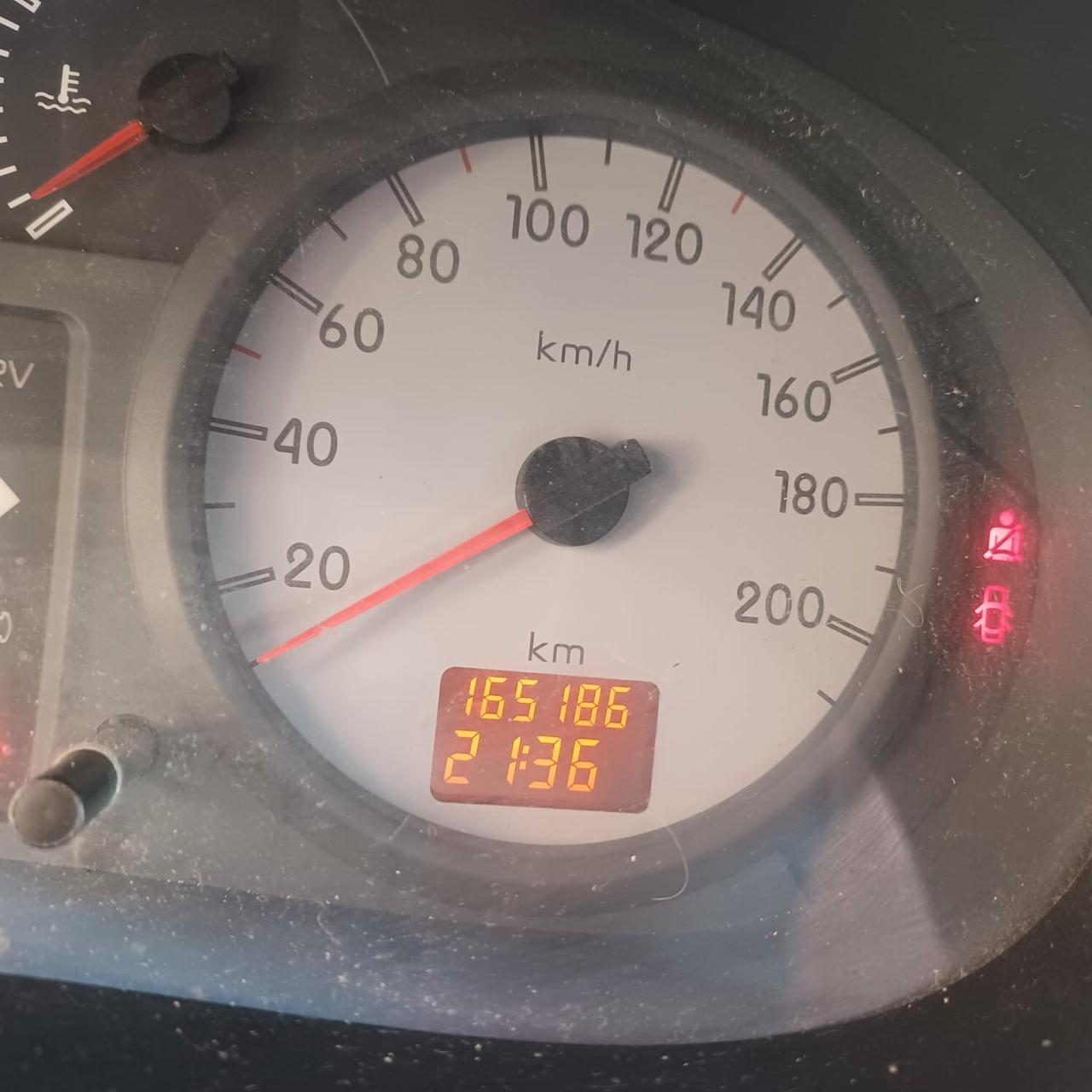 165.188KM NESSUN PROBLEMA KANGOO 1.2