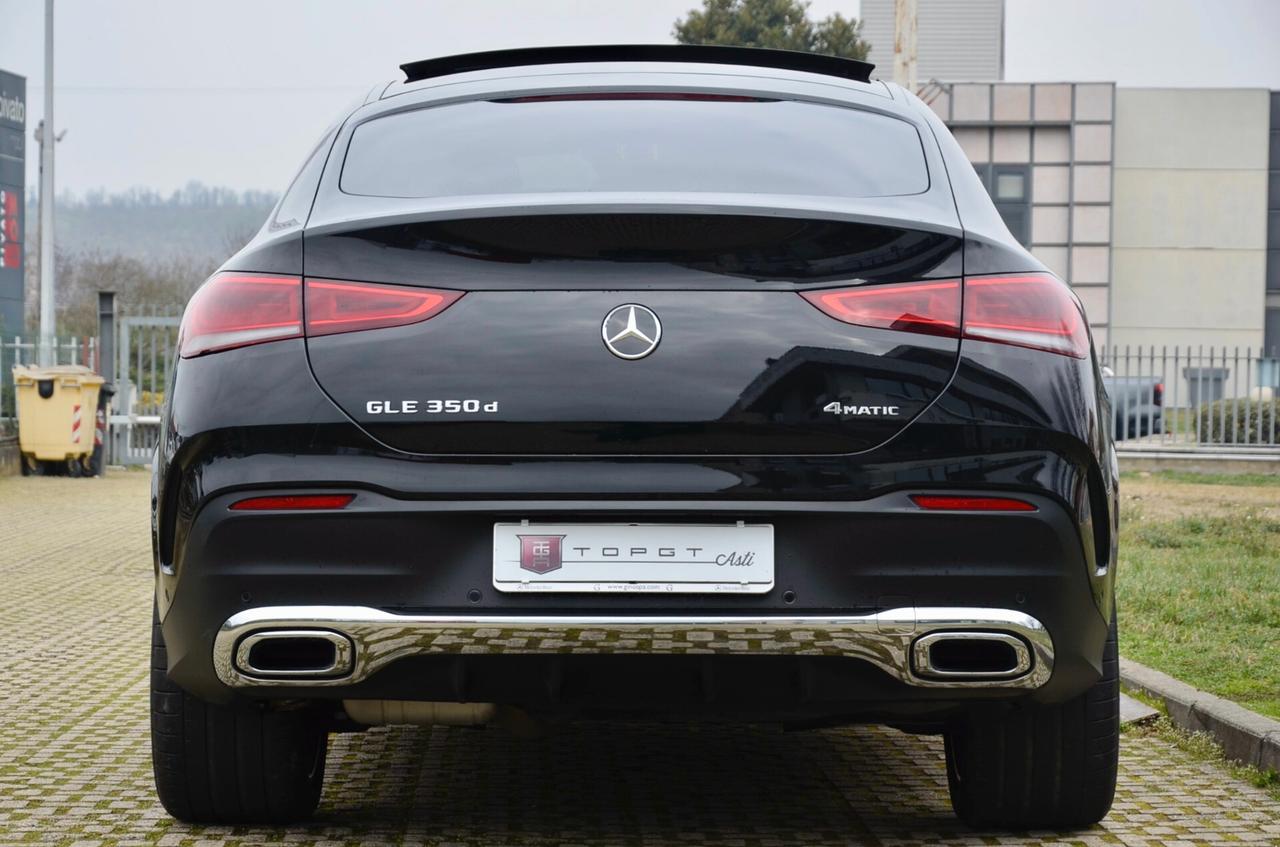 MERCEDES GLE COUPE 350d PREMIUM PRO 4matic 272cv AUT, UNICOPROPRIETARIO, SERVICE MERCEDES, TETTO, HI-FI BURMESTER, HIGH BEAM, RETROCAMERA 360, 22", PERMUTE
