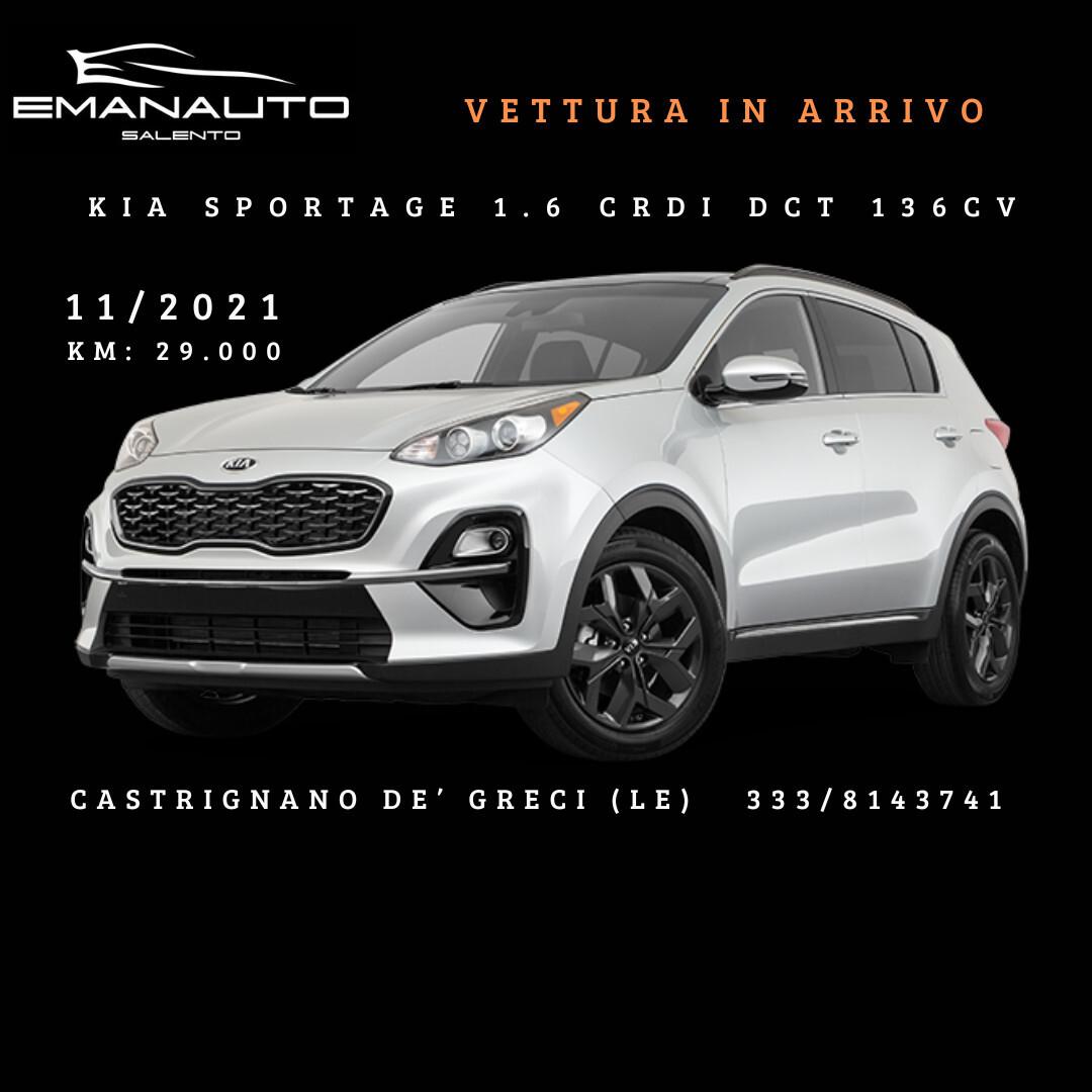 KIA SPORTAGE 1.6 CRDI 136CV DCT CLASS *2021
