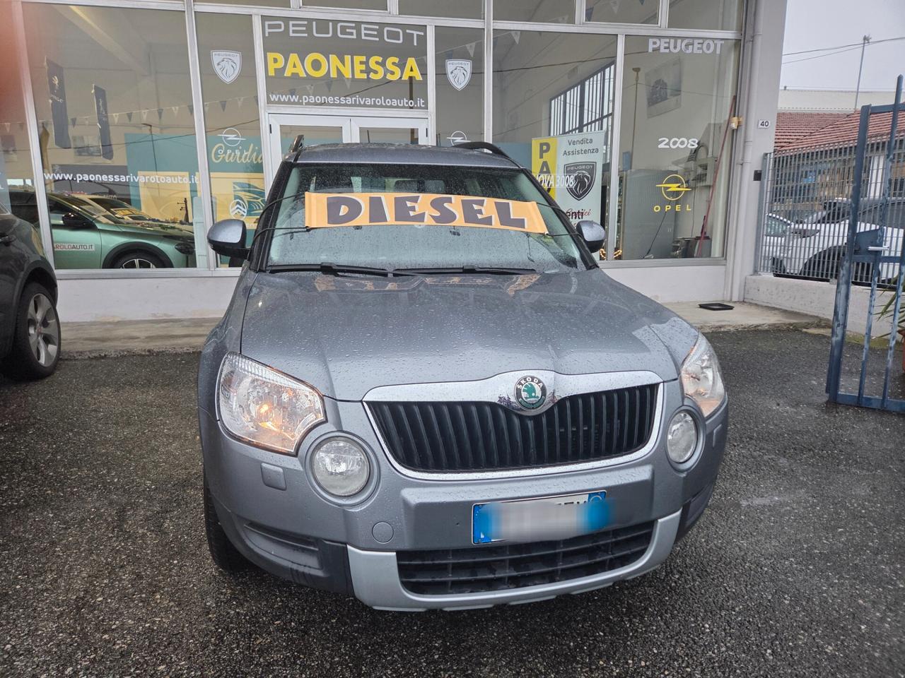 Skoda Yeti TDI 110 CV